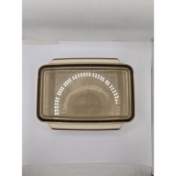 Vintage Litton Ware Conventional Oven Microwave Lidded Cookware 2 set 2 W… - Picture 2 of 13